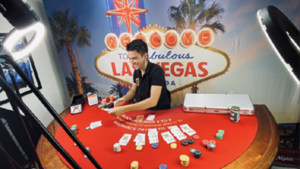 Virtual casino night